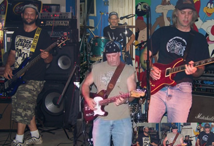 Lost Souls Band picture - Eric Cralle, Greg Dunsmore, J.J. Snow, Jeff Dunsmore